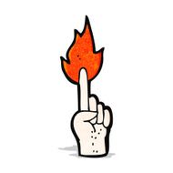 cartoon hand symbol N2