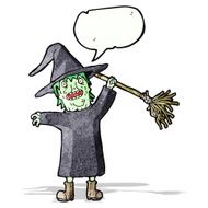 Cartoon Witch N17