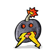 crazy cartoon bomb N4