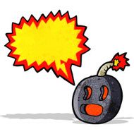 shouting bomb cartoon N2