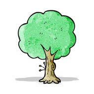 Cartoon Tree N122