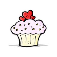 cartoon cupcake N47