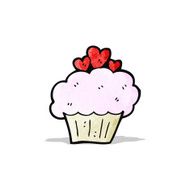 cartoon cupcake N51