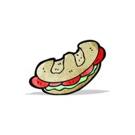 Cartoon Sandwich N22