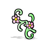 cartoon plant symbol