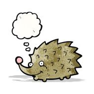 Cartoon Hedgehog N17