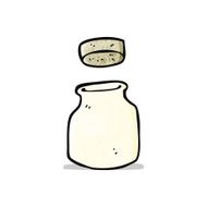 cartoon old storage pot N3