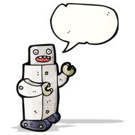 talking robot cartoon N4