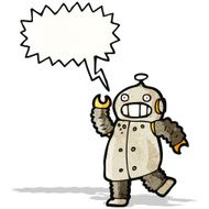 Cartoon Robot N82