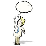 cartoon man pointing upwards N2
