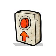 cartoon big red button N2