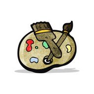 artist's pallette cartoon