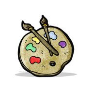 artist's pallette cartoon N3