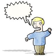 shouting man cartoon N7