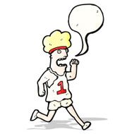 cartoon running man N2