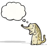cute funny little dog cartoon N2