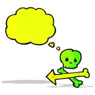 Cartoon Skull And Crossbones N9