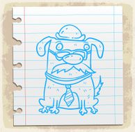 dog cartoon illustration N5