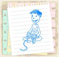 Cartoon game illustration