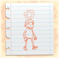 Cartoon happy illustration N2