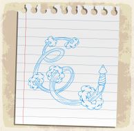 Cartoon comic illustration