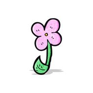 cartoon decorative flower