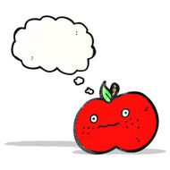 Cartoon Apple N45