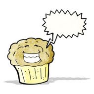 cupcake cartoon character N3