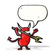 cartoon little devil N51
