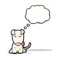 cartoon little dog N42