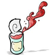 Canned Food Cartoon N4