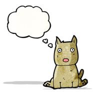cartoon little dog N45