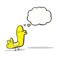 funny cartoon bird N22