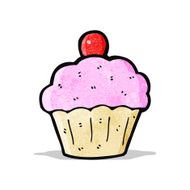 cartoon cupcake N52