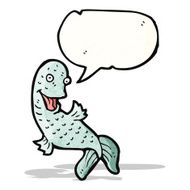 funny talking fish cartoon