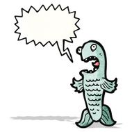 funny talking fish cartoon N3