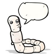 Cartoon Worm N34