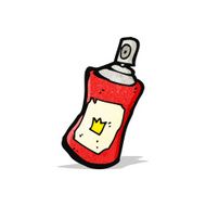 cartoon spray can N11