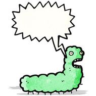 funny cartoon carterpillar