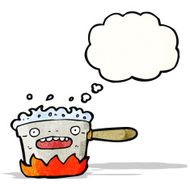 bubbling kitchen pan cartoon N2