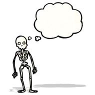 Cartoon Skeleton N9