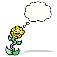 cartoon flower N97