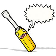 Cartoon Screwdriver N13