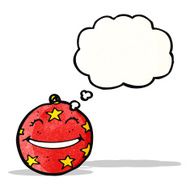 Cartoon Christmas Bauble N54