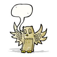 Cartoon Owl N69