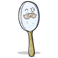cartoon spy glass