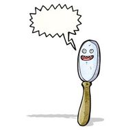 Cartoon Magnifying Glass N21