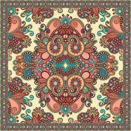 Traditional ornamental floral paisley bandanna N426