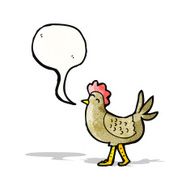 Cartoon Hen N13