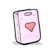 cartoon valentine gift bag N2